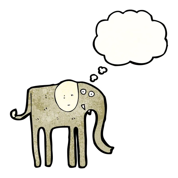 Lustiger Elefant — Stockvektor
