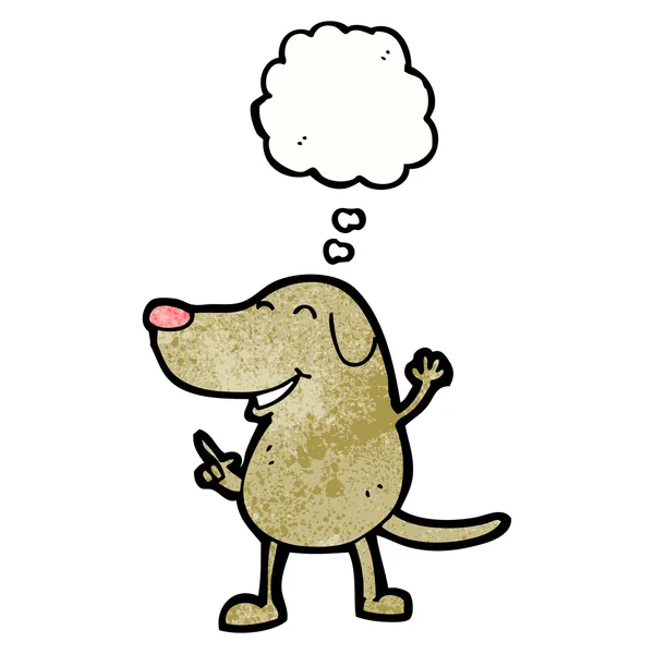 Perro feliz — Vector de stock