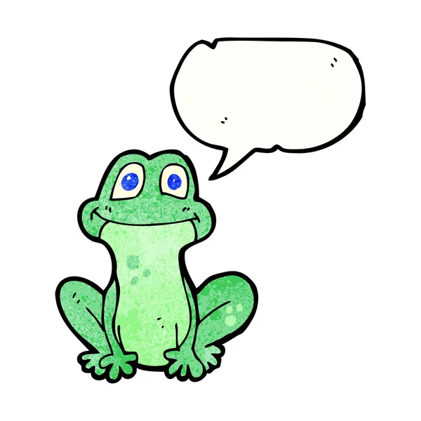 友好的青蛙 — 图库矢量图片