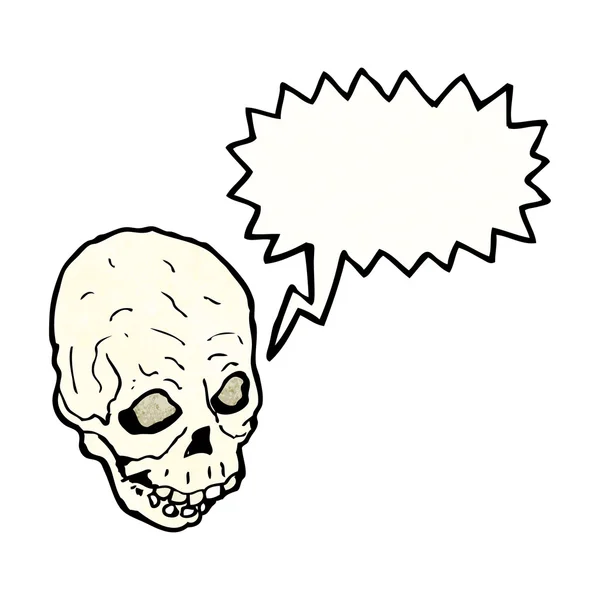 Upiorny czaszki — Wektor stockowy