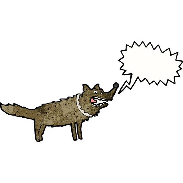 Aboiement de chien — Image vectorielle