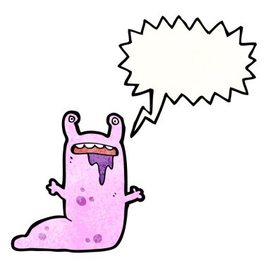 uzaylı sümüklüböcek canavar