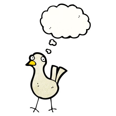 kuş ile konuşma balonu