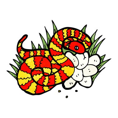 yumurta yuvada yılan