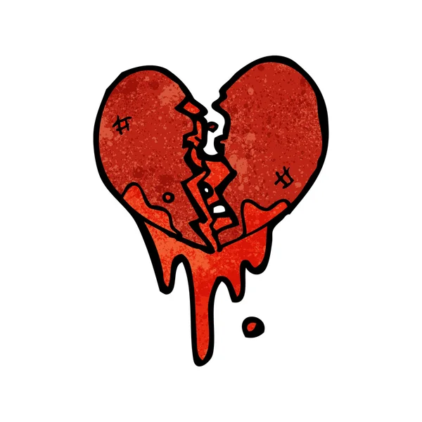 Corazón roto — Archivo Imágenes Vectoriales