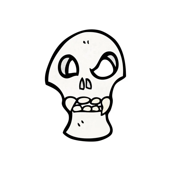 Calavera de Halloween — Vector de stock