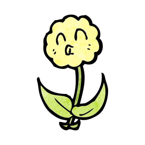Retro çiçek — Stok Vektör
