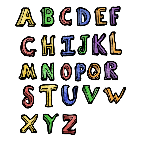 Alphabet — Image vectorielle