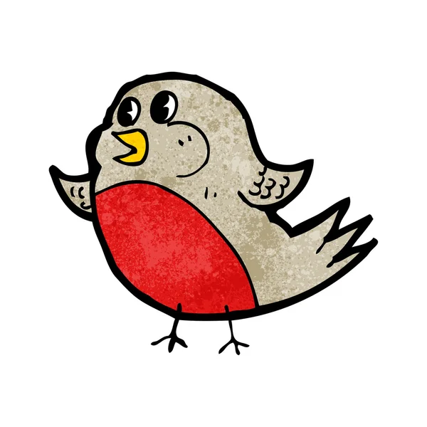 Grappige robin — Stockvector