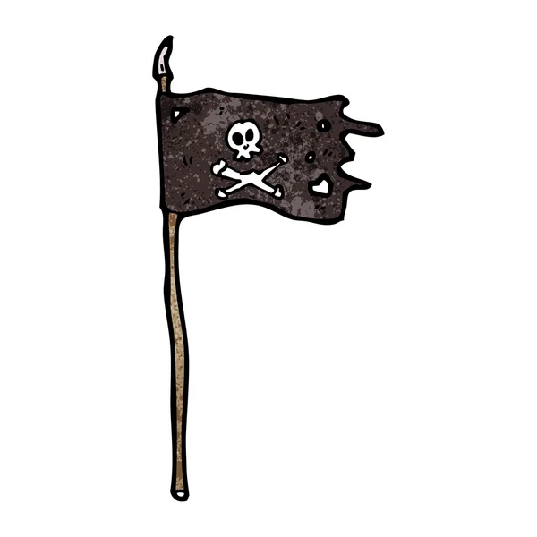 Drapeau pirate — Image vectorielle