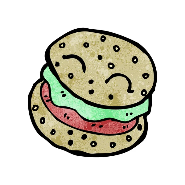 Hamburguesa — Vector de stock