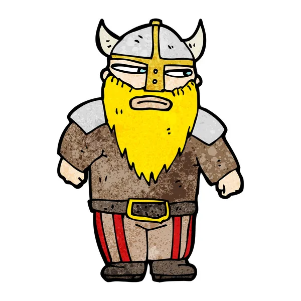 Rozzlobený viking — Stockový vektor