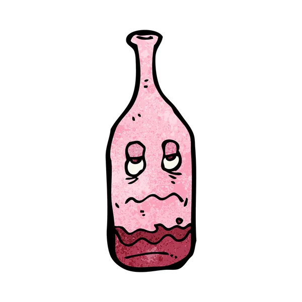 Bottle of wine — Stock Vector