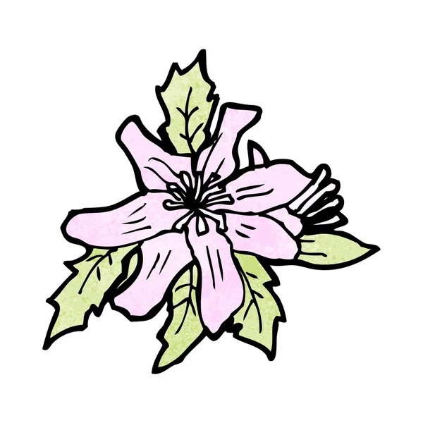 Lily flower — Stock vektor