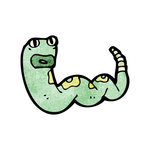 재미 있는 뱀 — 스톡 벡터