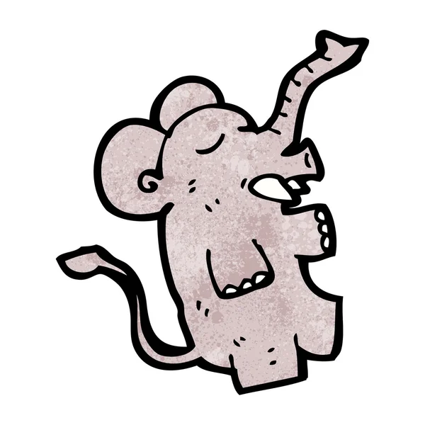 Elefante engraçado —  Vetores de Stock