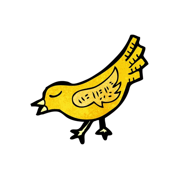 Twittear pájaro — Vector de stock