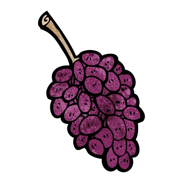 Cacho de uvas — Vetor de Stock