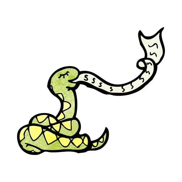 Syčení hada — Stockový vektor
