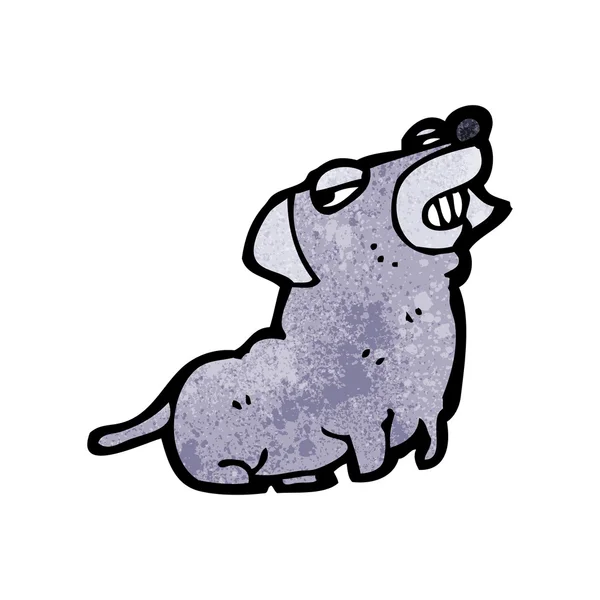 Lustiger kleiner Hund — Stockvektor