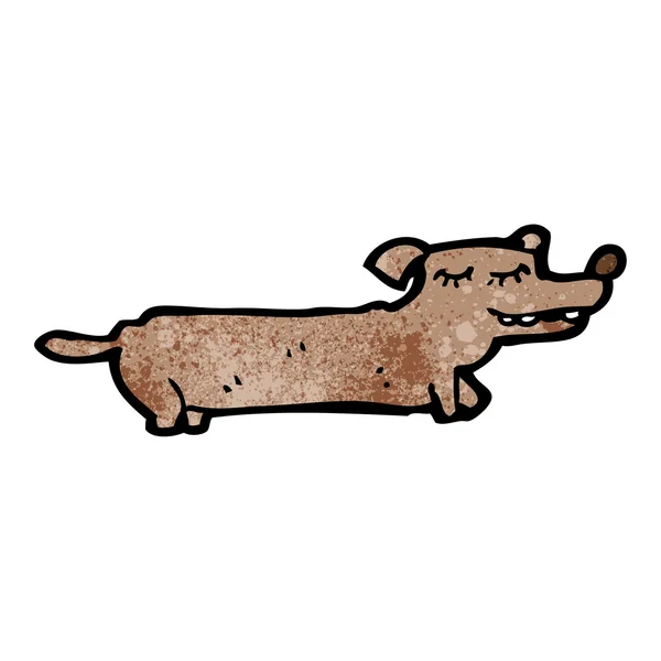 面白い小さな犬 — ストックベクタ