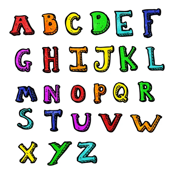 Alphabet — Image vectorielle