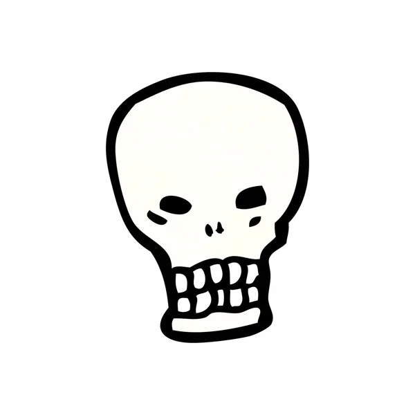 Symbole du crâne — Image vectorielle