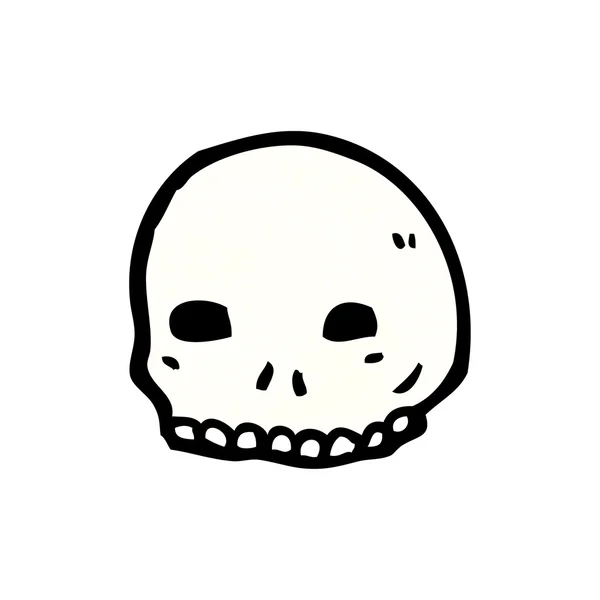 Symbol czaszki — Wektor stockowy