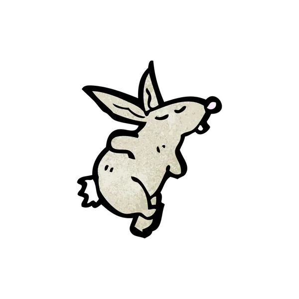 Coniglio danzante — Vettoriale Stock