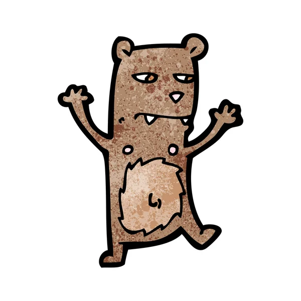 Funny bear — Stock Vector
