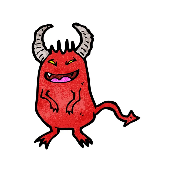 Mischievous little devil — Stock Vector