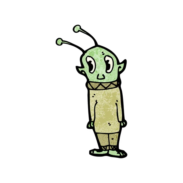 Lilla alien — Stock vektor