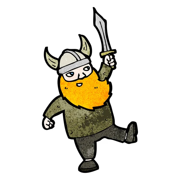 Homme viking — Image vectorielle