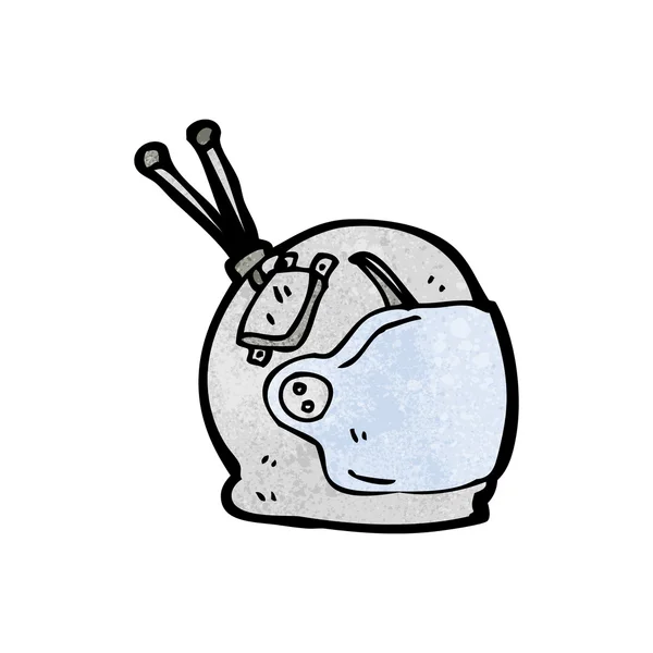 Casco de astronauta — Vector de stock