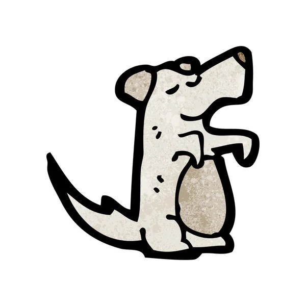 Hundebetteln — Stockvektor