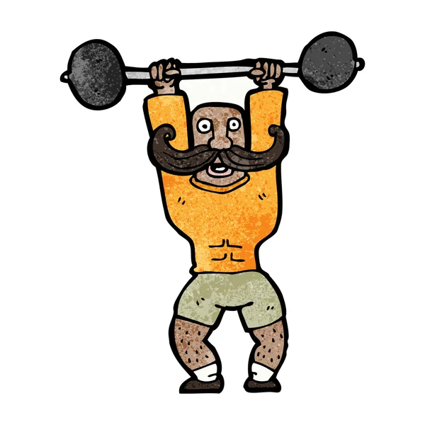 Circus strong man — Stock Vector