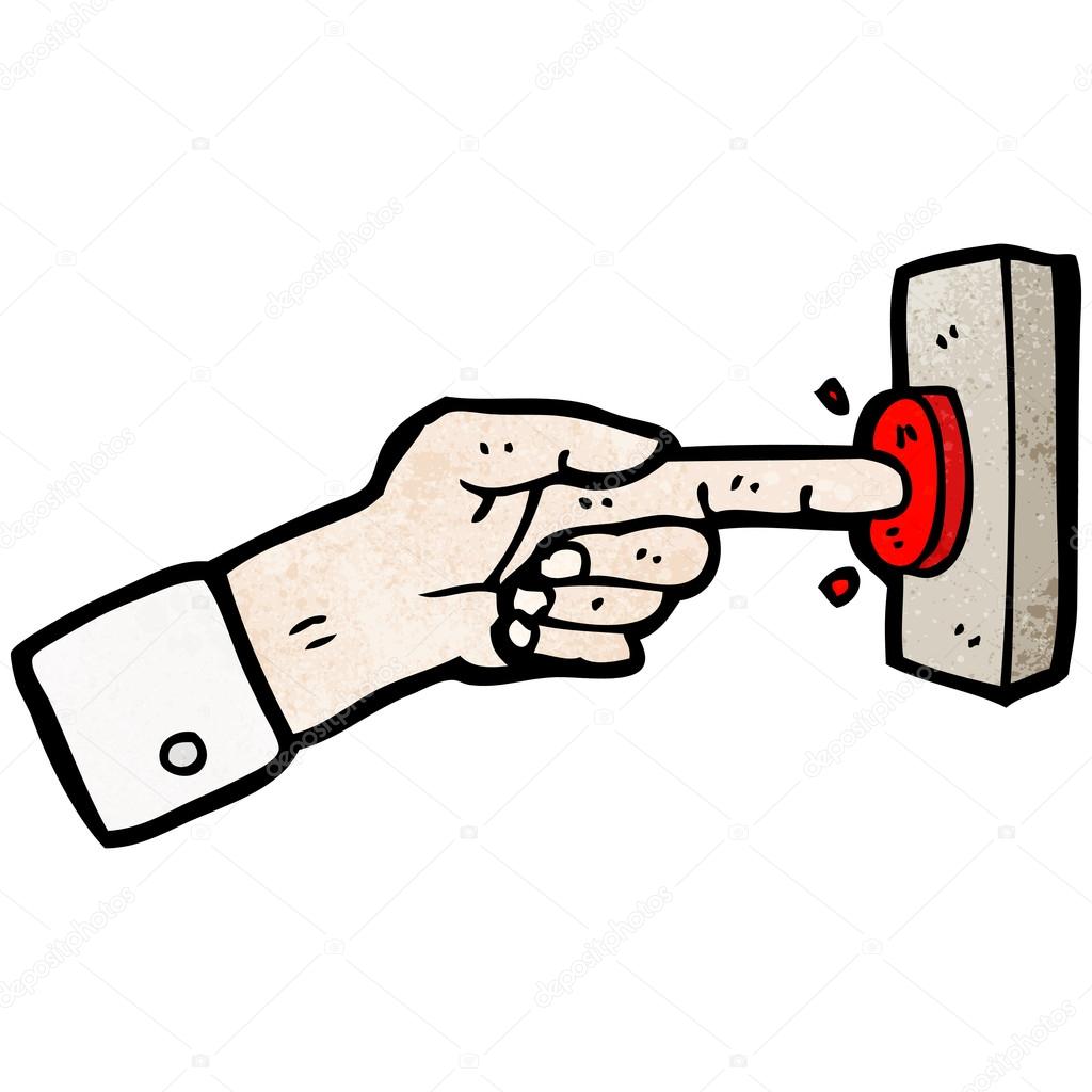 Ringing doorbell — Stock Vector © lineartestpilot 21398631