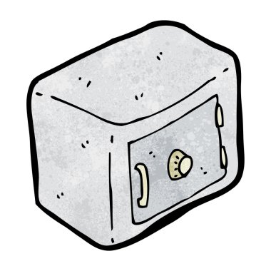 kilitli kombinasyon güvende çizgi film