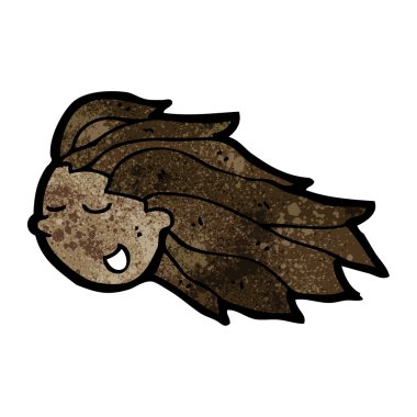 mutlu kadının yüzüne