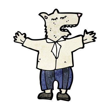 insan kılığına girmiş kurt