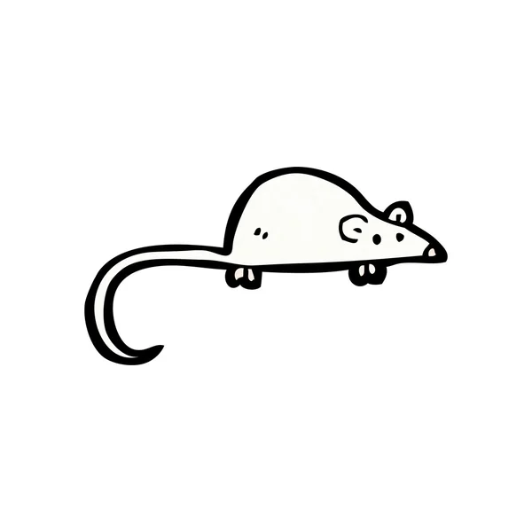 Souris blanche — Image vectorielle