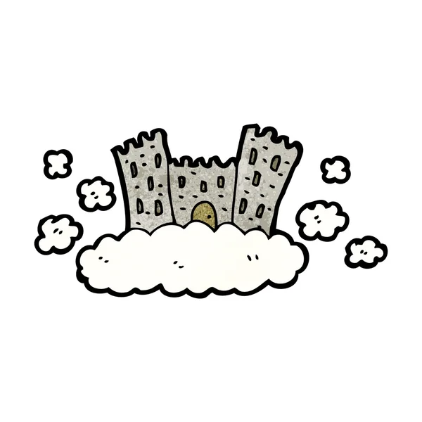 Castle in the sky — Stock Vector