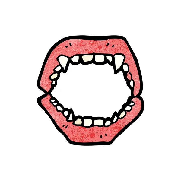 Dents vampires — Image vectorielle