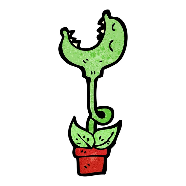 Masožravá rostlina — Stockový vektor
