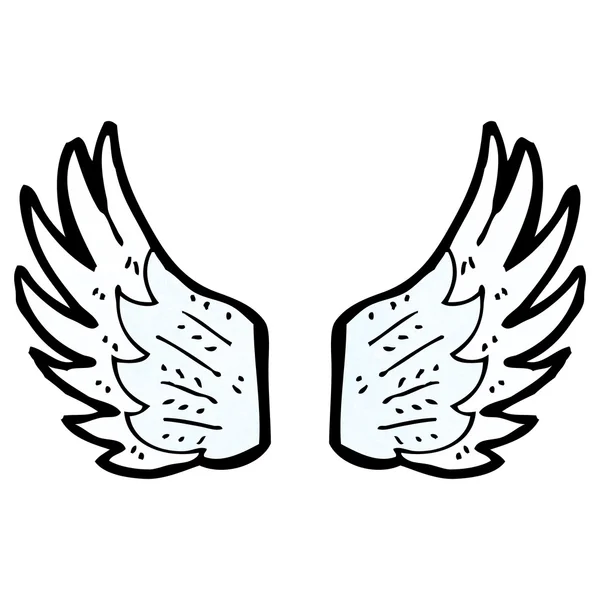 Andělská křídla — Stockový vektor
