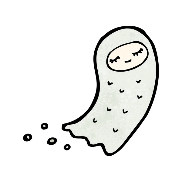 Fantasma flotante — Vector de stock