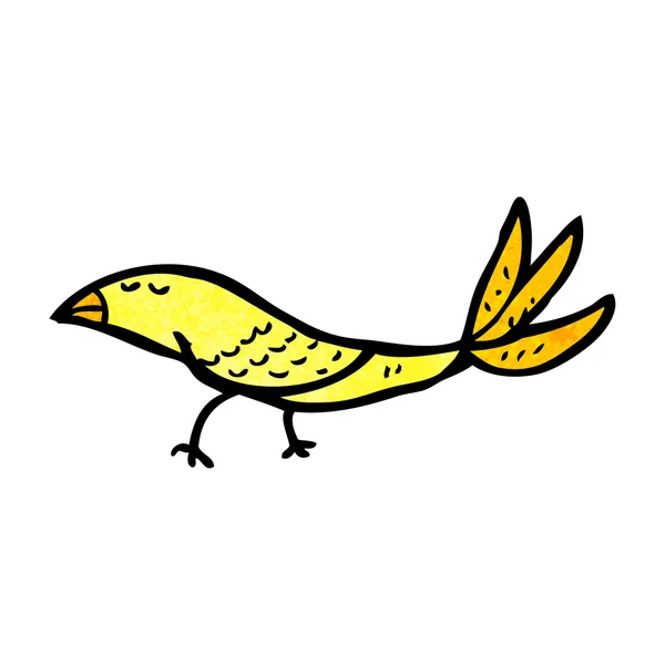 Κουρασμένος πουλί — Διανυσματικό Αρχείο