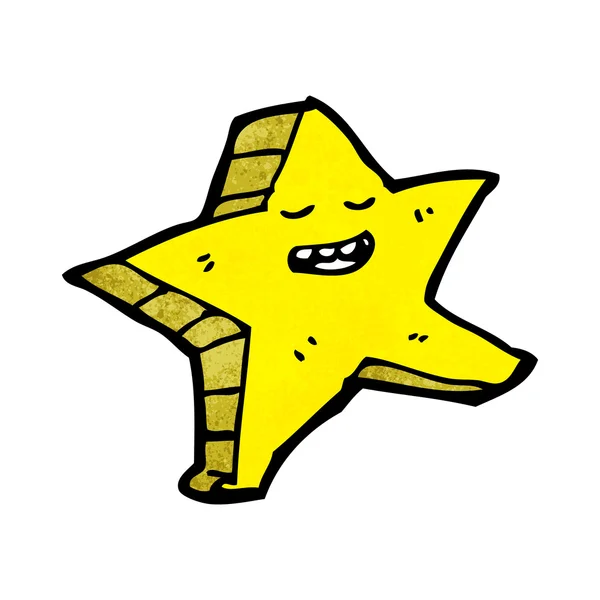 Estrella feliz — Vector de stock