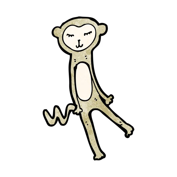 Funny monkey — Stock Vector