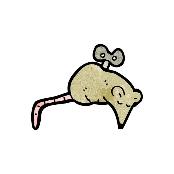 Ratón mecánico — Vector de stock